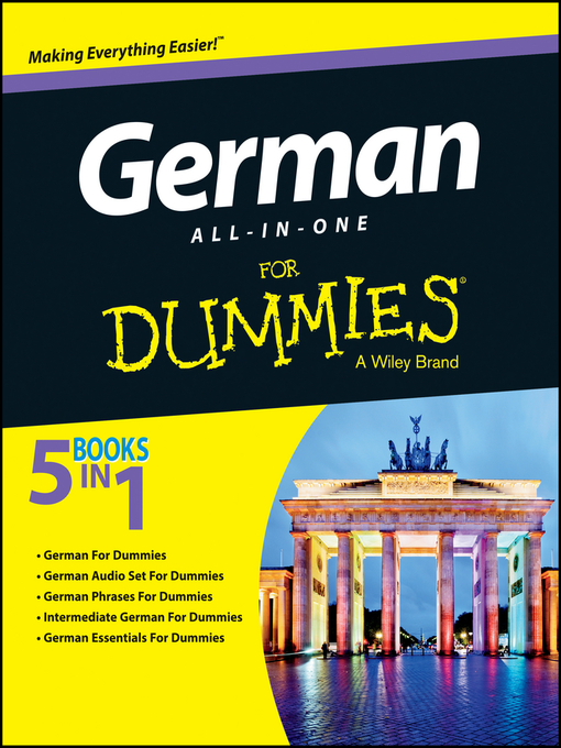 Title details for German All-in-One For Dummies by Wendy Foster - Available